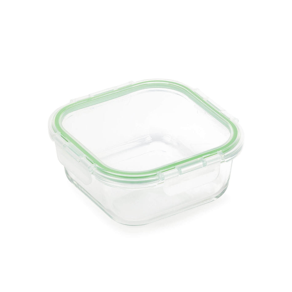 Szklana kwadratowa forma do pieczenia Bake&Go z pokrywą