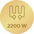 Wysoka moc 2200 W1