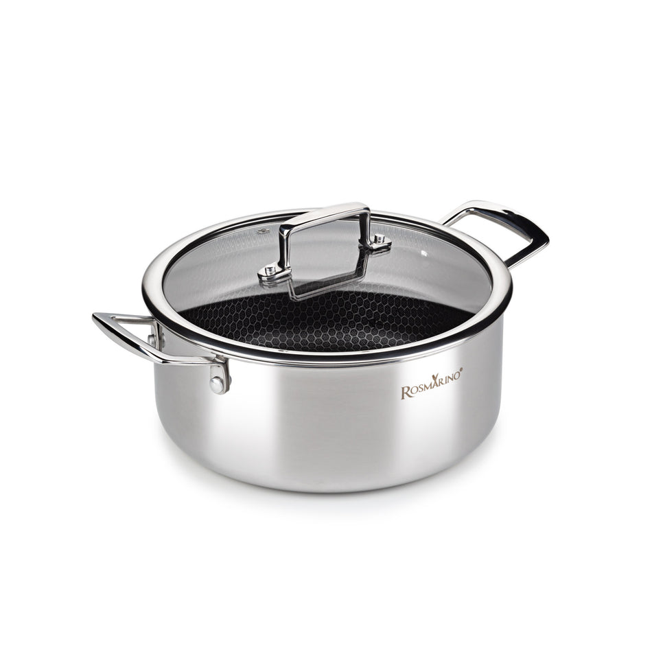 Garnek premium z pokrywką Rosmarino HexaPro - 24 cm
