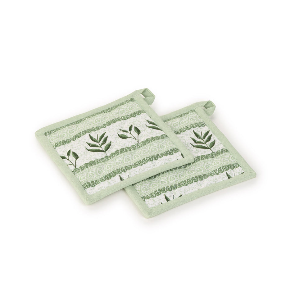Svilanit 2-częściowy zestaw łapek kuchennych Olive