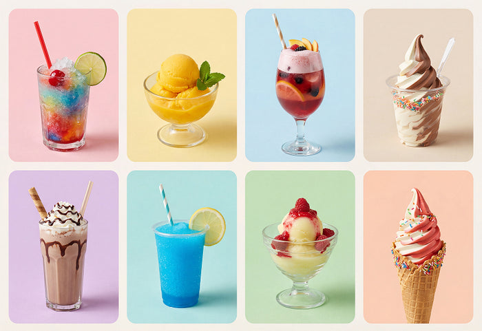 Slushie, sorbet, koktajl czy lody typu soft serve – wybór należy do Państwa