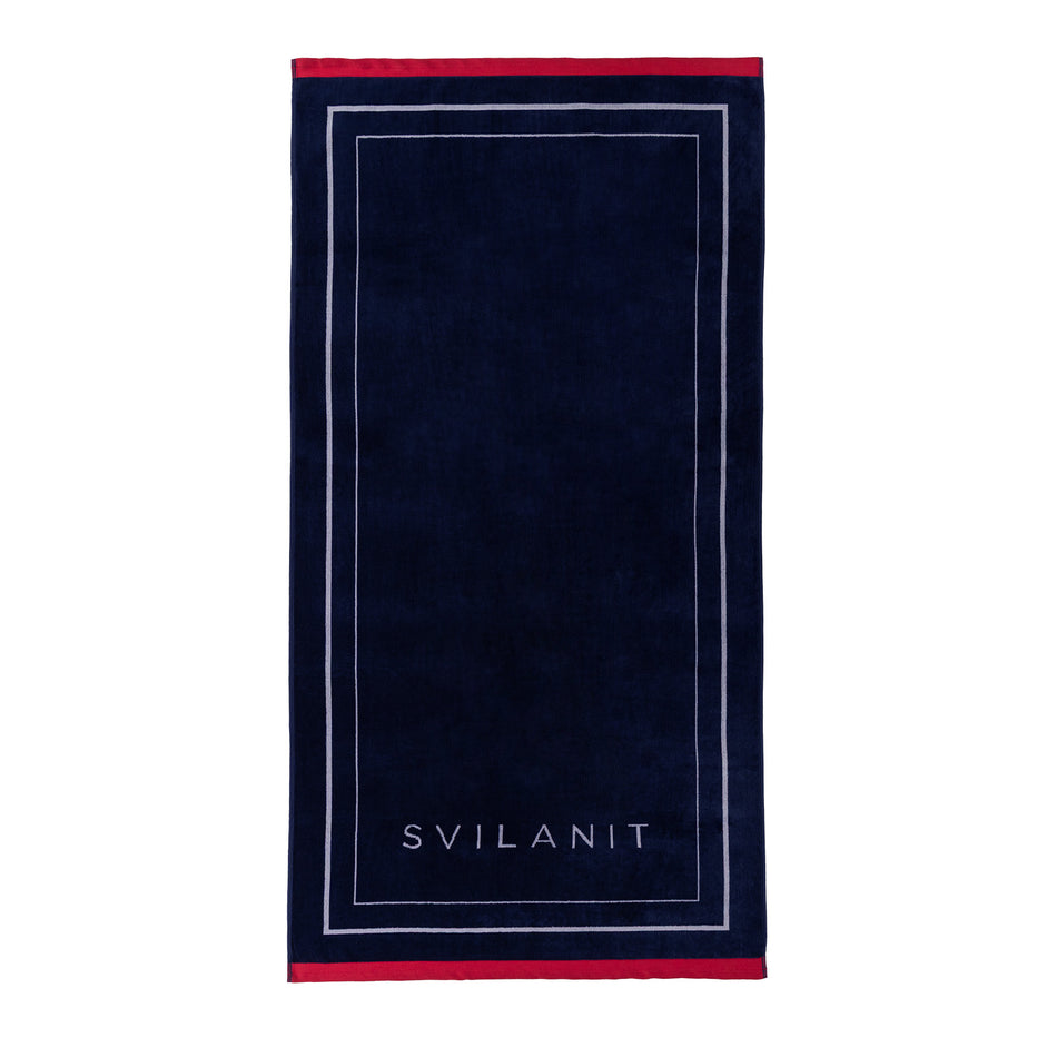 Svilanit premium ręcznik plażowy Frames, 80 x 160 cm