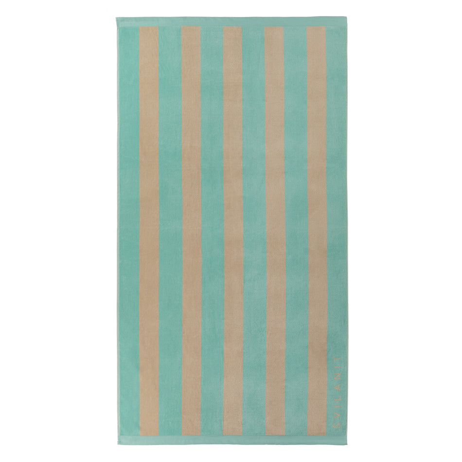 Svilanit premium duży ręcznik plażowy Mint, 100 x 180 cm