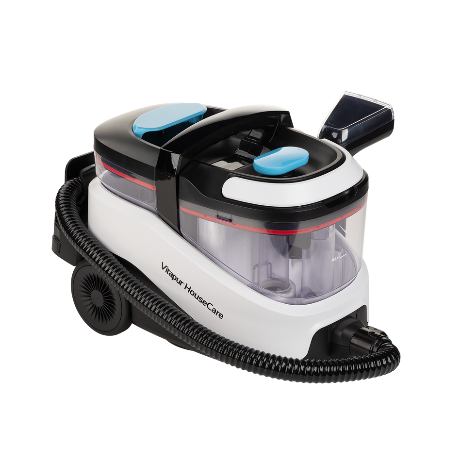 Odkurzacz piorący z parą StainMaster HybridPRO 2-in-1 – do czyszczenia podłóg, płyt grzewczych, płytek, okien i prasowania
